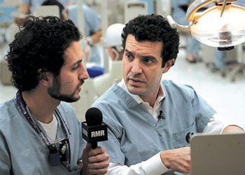 Ramez Salti with Rick Mercer